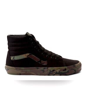 Vans Sk8-Hi Pro Camo Skate Shoes size 4 in big kids or 5.5 in women